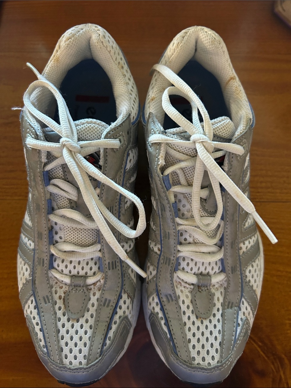 Ecco Women's Light Gray Mesh Athletic Sneakers